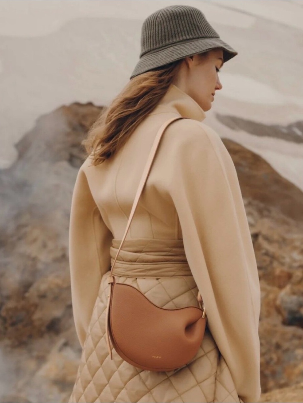 NWT Polēne Tonca Edition Duo Camel